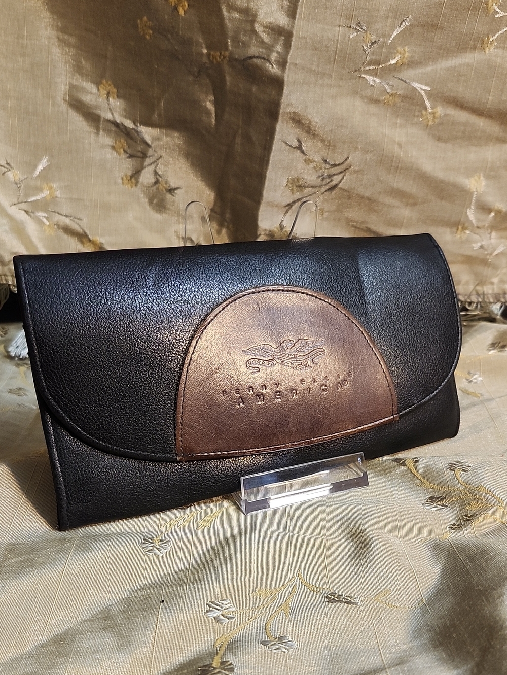 Perry Ellis Leather Long Wallet